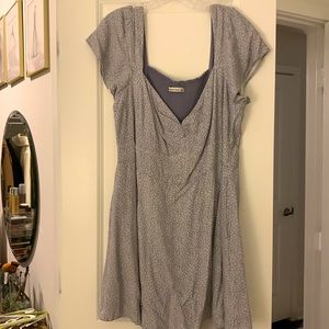 Abercrombie and Fitch blue floral sun dress size XL NWOT